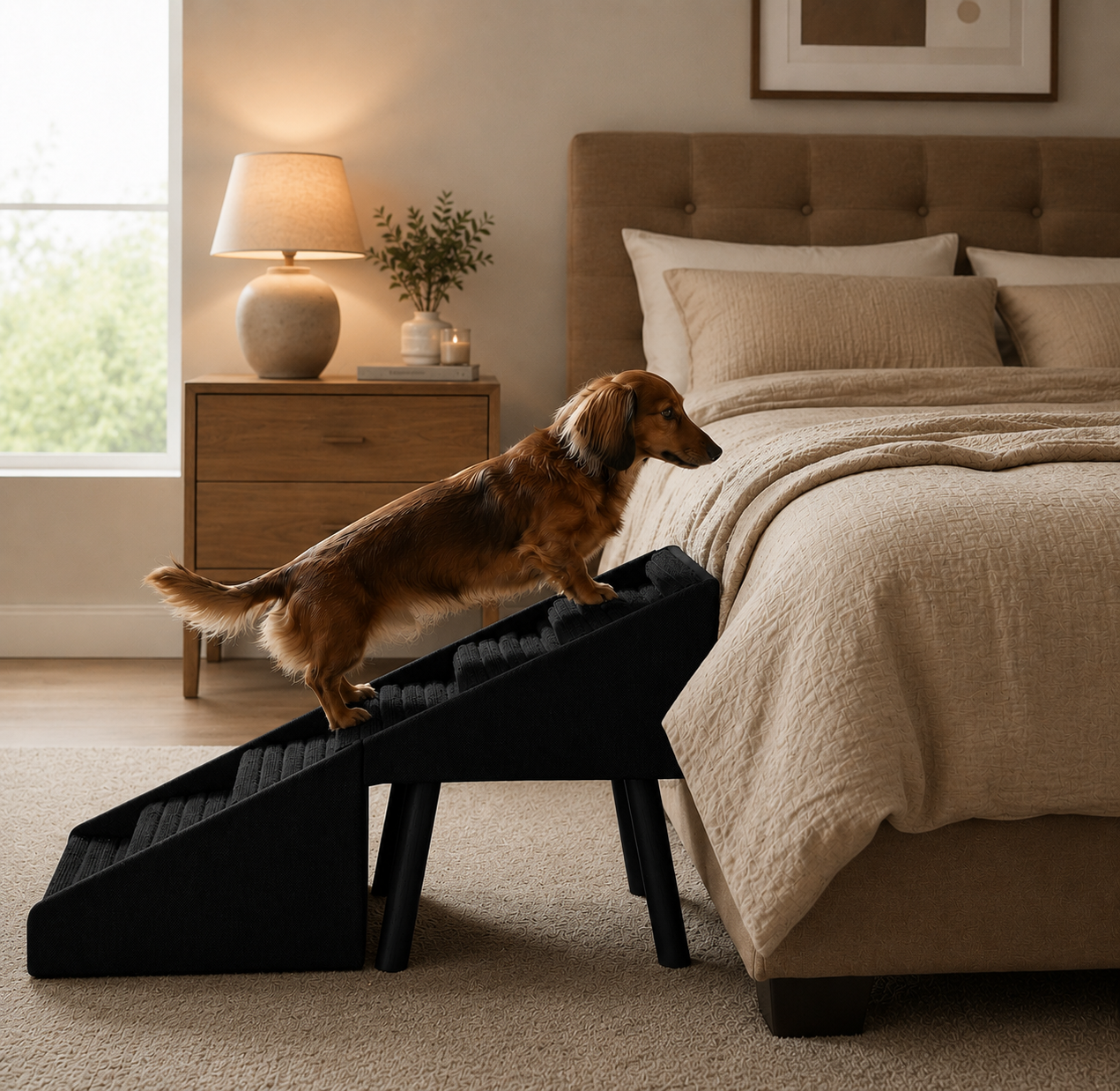 Hundetrapp – Skånsom for hundens ledd